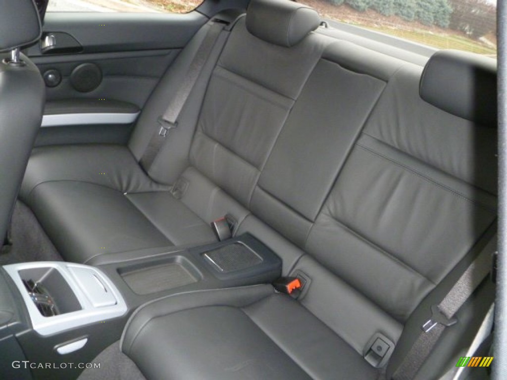 2010 3 Series 335i Coupe - Space Gray Metallic / Black photo #24