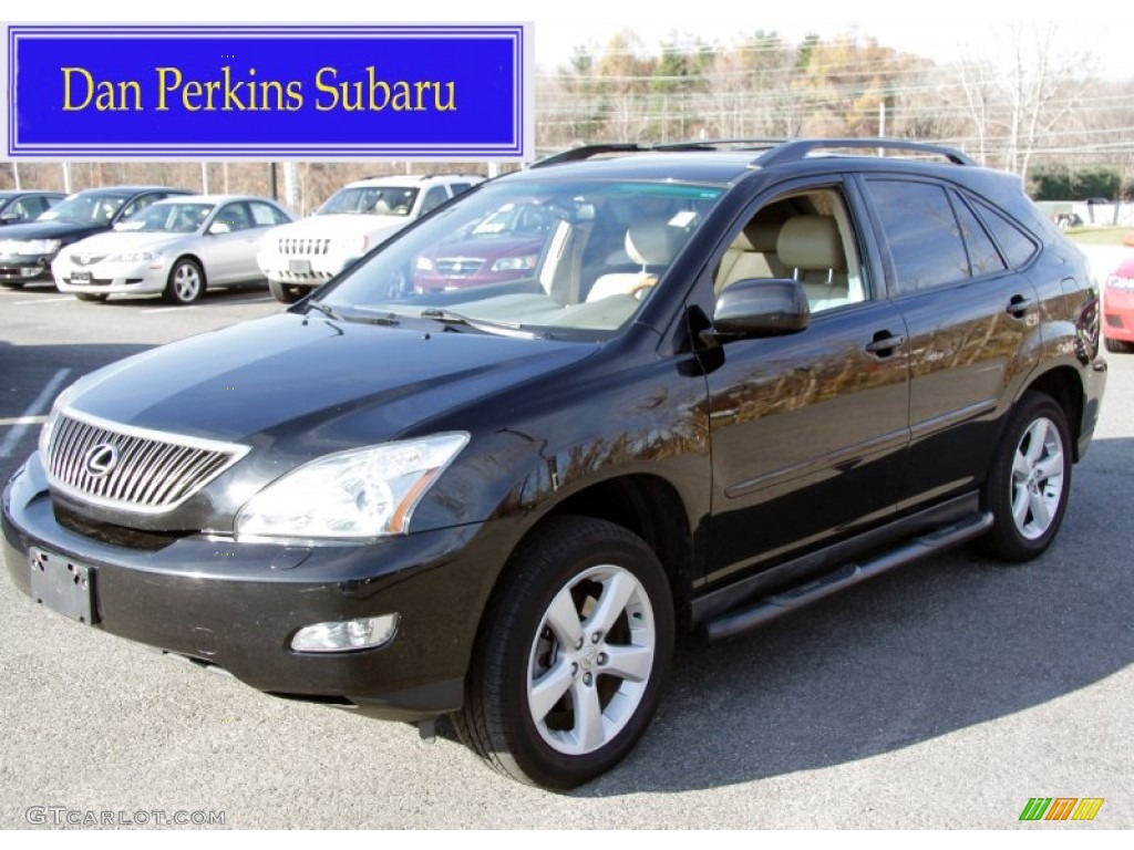 2004 RX 330 AWD - Black Onyx / Ivory photo #1