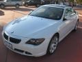 Alpine White 2006 BMW 6 Series 650i Coupe