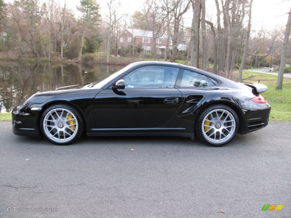 Black 2011 Porsche 911 Turbo S Coupe Exterior Photo #56996297