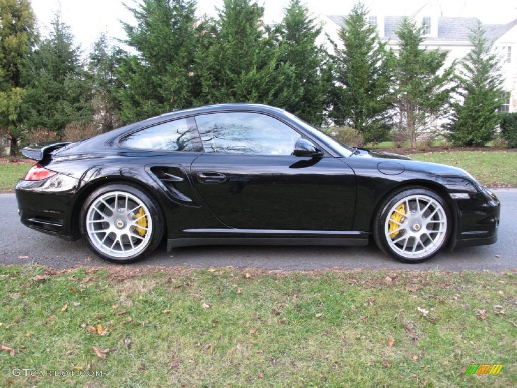 Black 2011 Porsche 911 Turbo S Coupe Exterior Photo #56996333