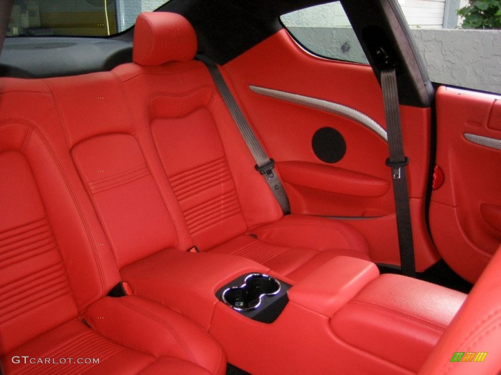 Rosso Corallo Interior 2009 Maserati GranTurismo S Photo #56996398