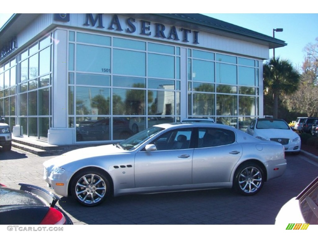 2007 Quattroporte Executive GT - Grigio Touring Metallic (Silver) / Nero photo #1