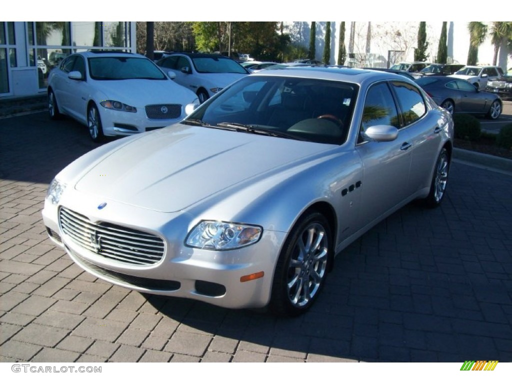 Grigio Touring Metallic (Silver) 2007 Maserati Quattroporte Executive GT Exterior Photo #56996644