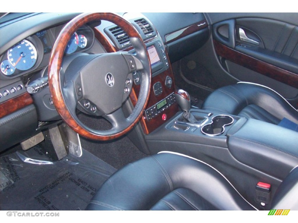 Nero Interior 2007 Maserati Quattroporte Executive GT Photo #56996762