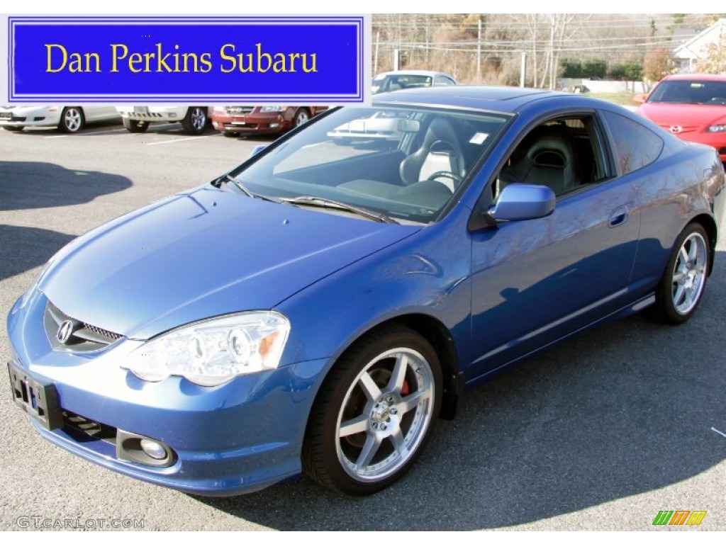 2004 RSX Type S Sports Coupe - Arctic Blue Pearl / Ebony photo #1