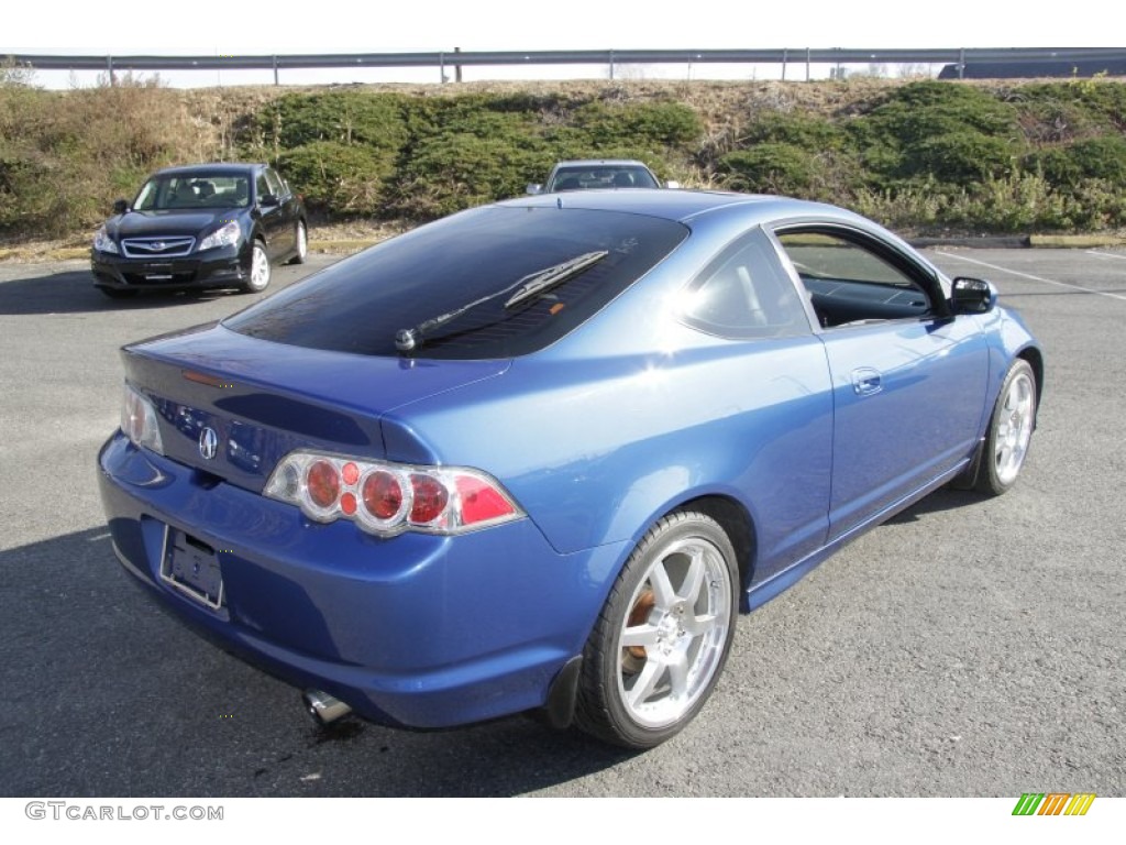 2004 RSX Type S Sports Coupe - Arctic Blue Pearl / Ebony photo #6