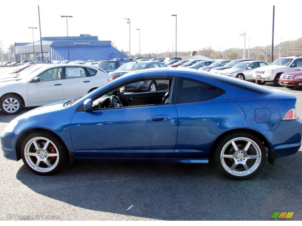 2004 RSX Type S Sports Coupe - Arctic Blue Pearl / Ebony photo #14