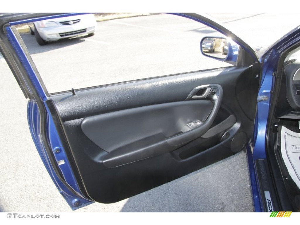 2004 RSX Type S Sports Coupe - Arctic Blue Pearl / Ebony photo #17