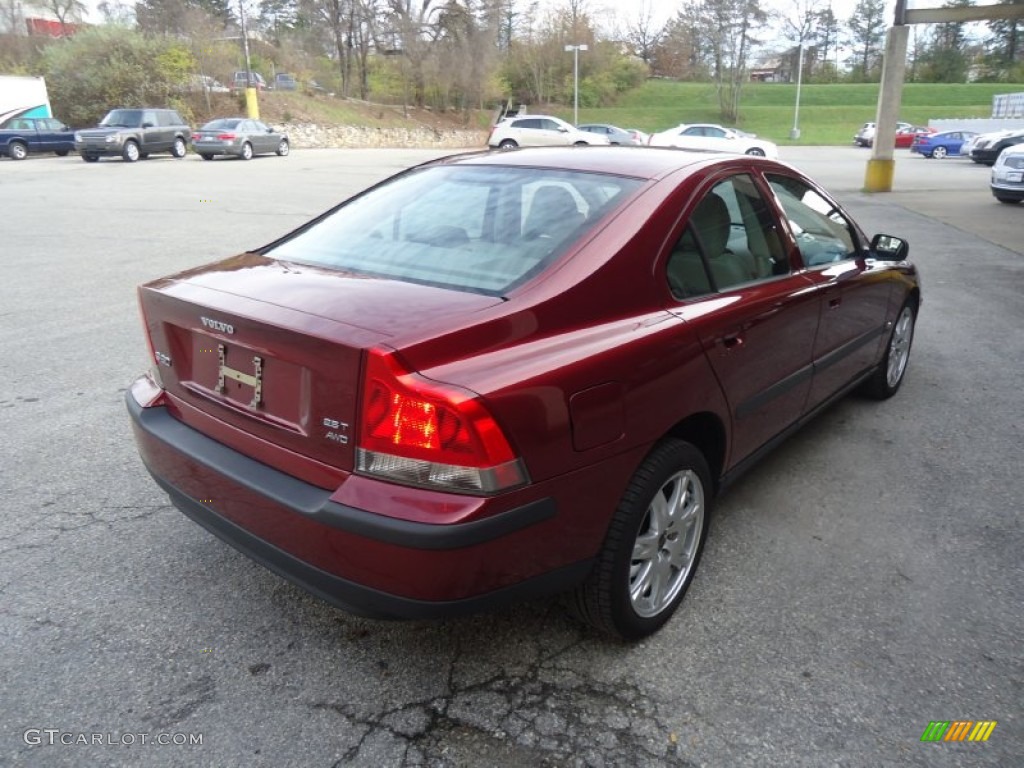 Ruby Red Metallic 2004 Volvo S60 2.5T AWD Exterior Photo #56999709