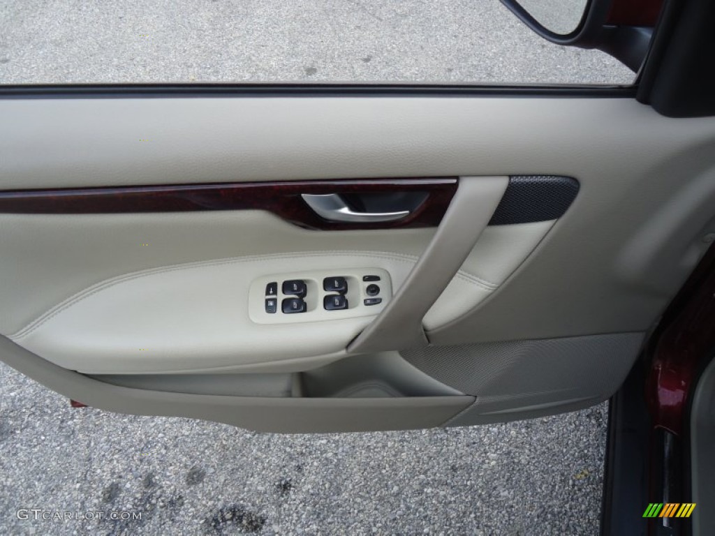 2004 S60 2.5T AWD - Ruby Red Metallic / Taupe/Light Taupe photo #15