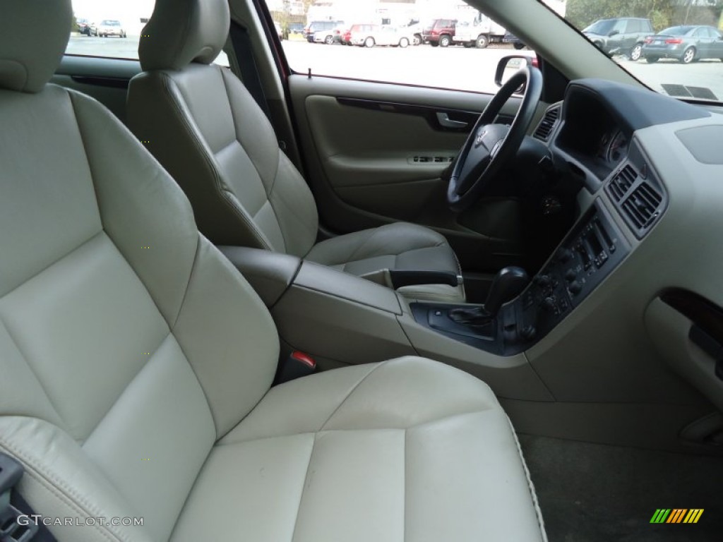 2004 S60 2.5T AWD - Ruby Red Metallic / Taupe/Light Taupe photo #20