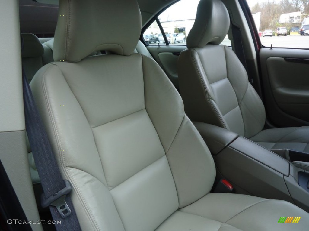2004 S60 2.5T AWD - Ruby Red Metallic / Taupe/Light Taupe photo #21
