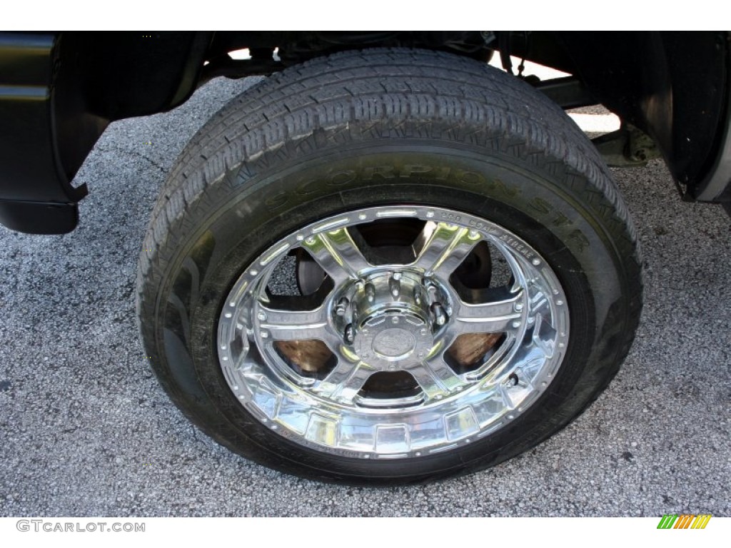 1998 Dodge Ram 2500 Laramie Extended Cab 4x4 Custom Wheels Photo #57000600