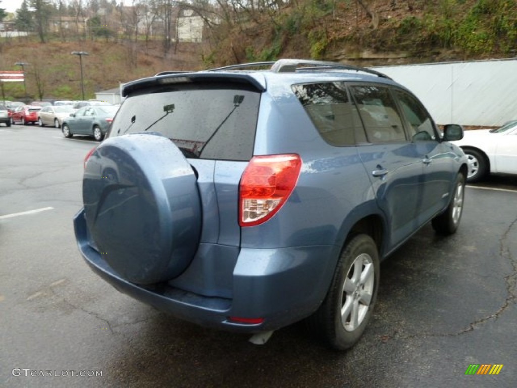 2007 RAV4 Limited - Pacific Blue Metallic / Ash Gray photo #4