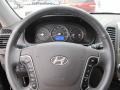 Cocoa Black Steering Wheel Photo for 2010 Hyundai Santa Fe #57002573