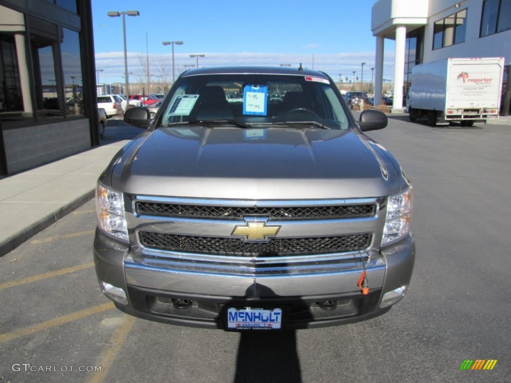 2007 Silverado 1500 LT Z71 Crew Cab 4x4 - Graystone Metallic / Ebony Black photo #29