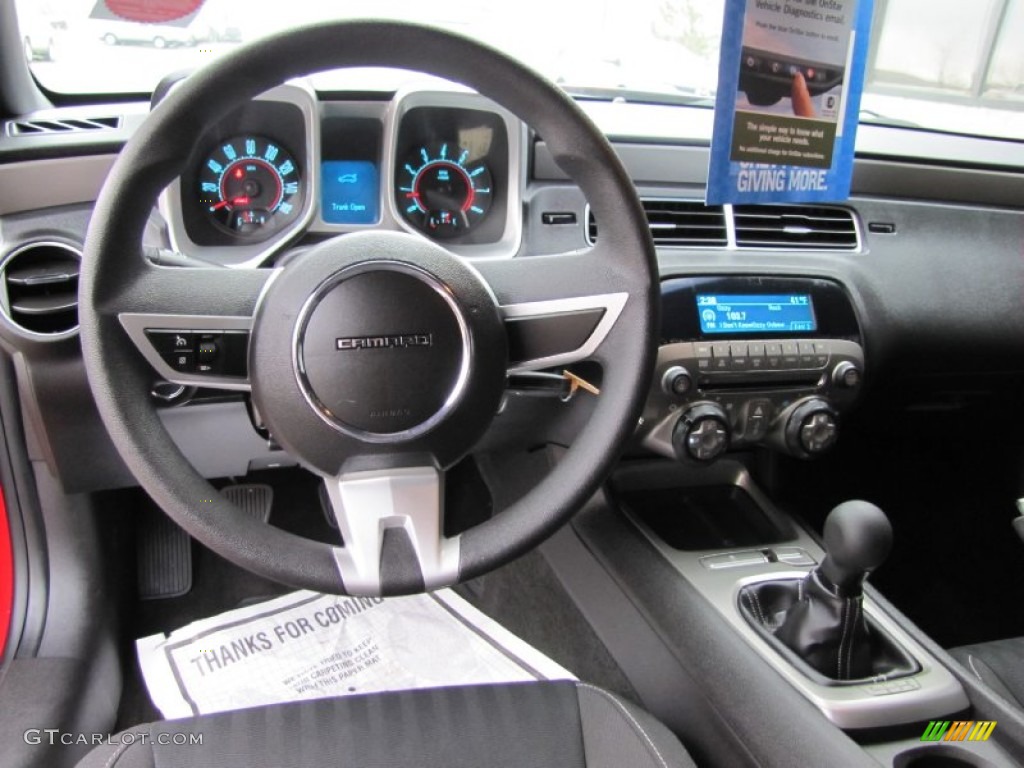 2011 Chevrolet Camaro LS Coupe Black Dashboard Photo #57002687