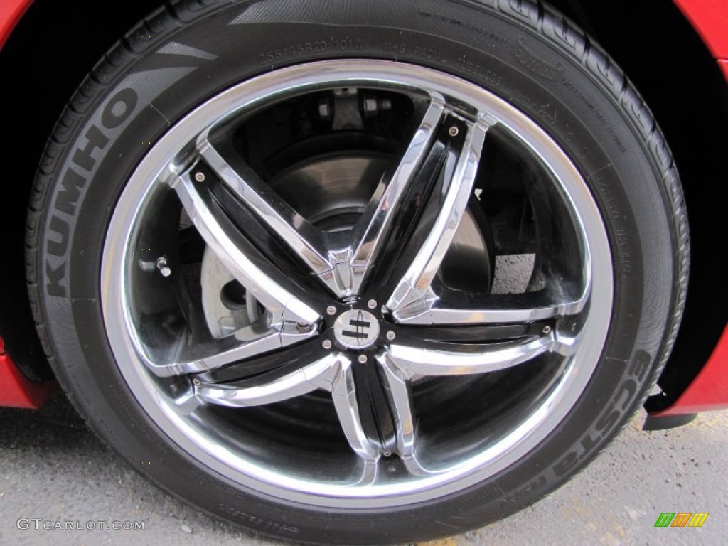 2011 Chevrolet Camaro LS Coupe Custom Wheels Photo #57002897