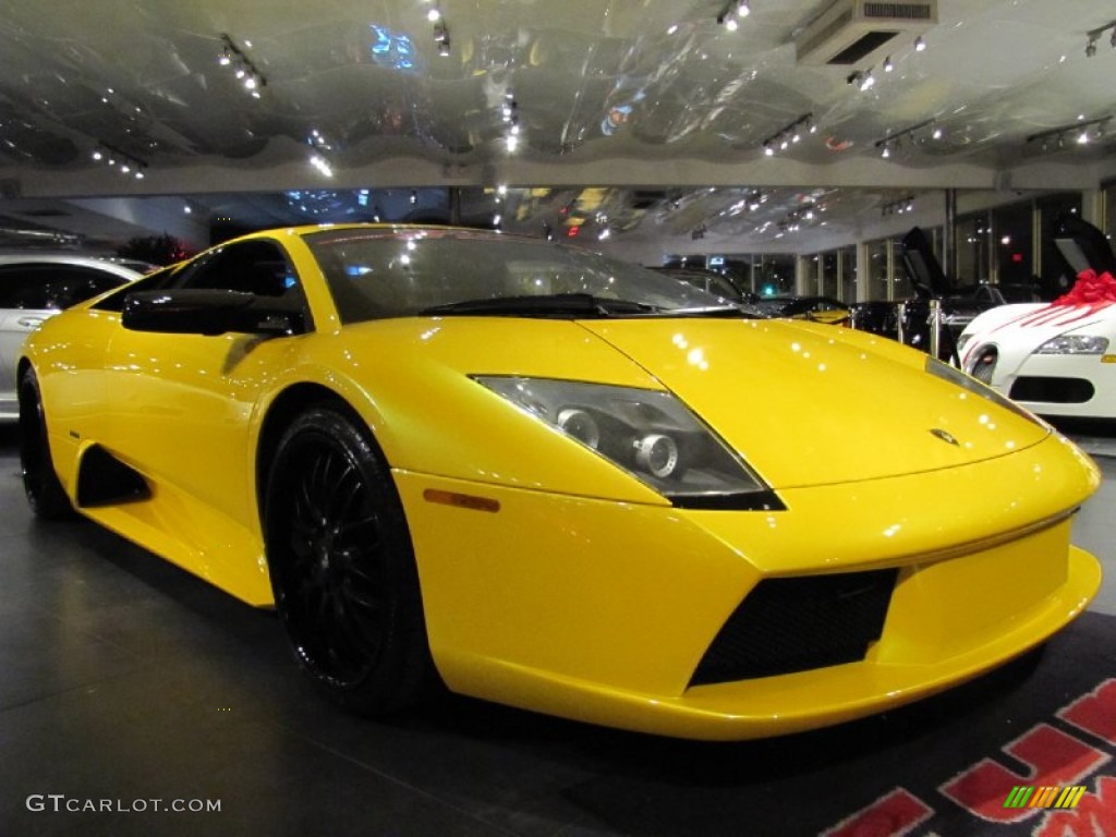 Giallo Evros (Yellow Pearl) Lamborghini Murcielago