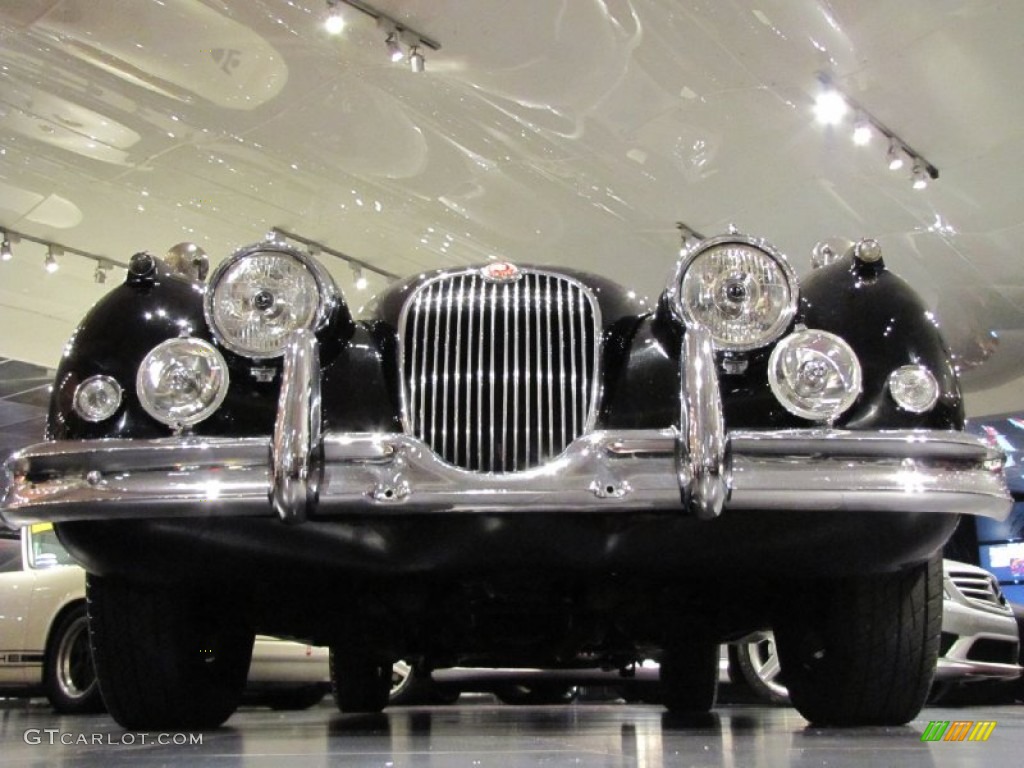 Black 1958 Jaguar XK 150 Roadster Exterior Photo #57003935