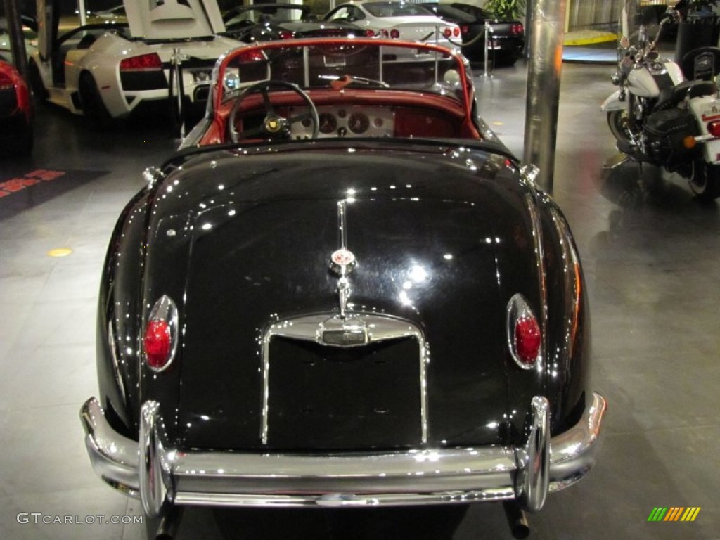Black 1958 Jaguar XK 150 Roadster Exterior Photo #57003983