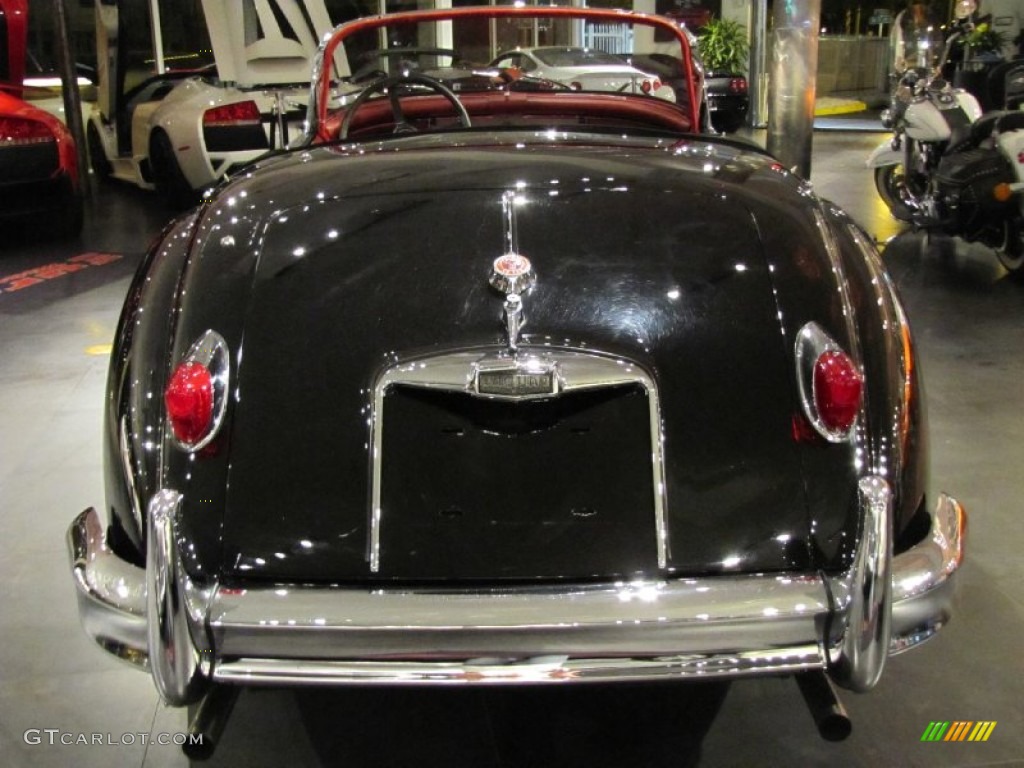 Black 1958 Jaguar XK 150 Roadster Exterior Photo #57003992