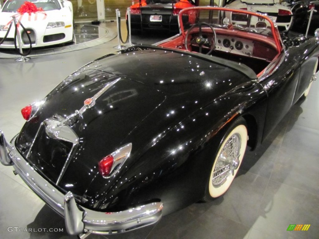 Black 1958 Jaguar XK 150 Roadster Exterior Photo #57004001