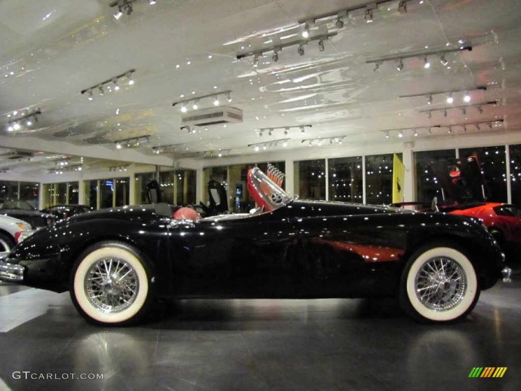 Black 1958 Jaguar XK 150 Roadster Exterior Photo #57004028