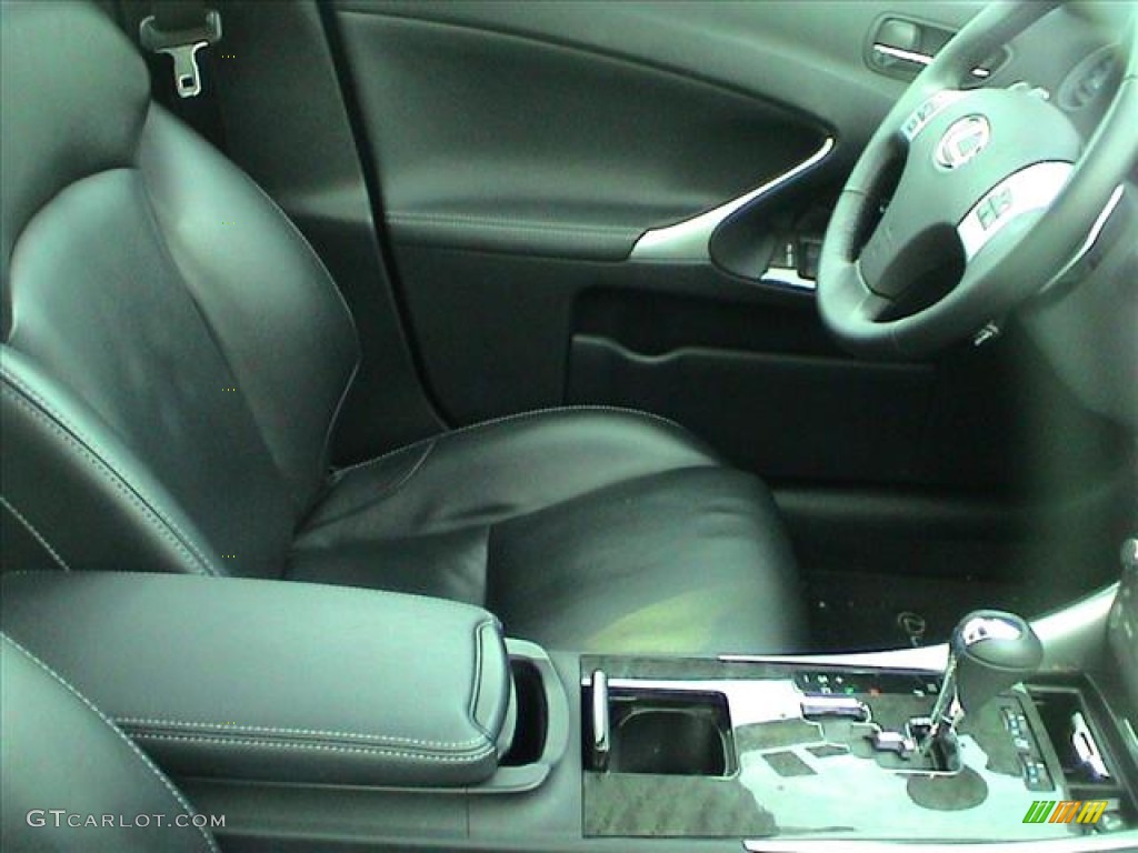 Black Interior 2011 Lexus IS 350 AWD Photo #57004766