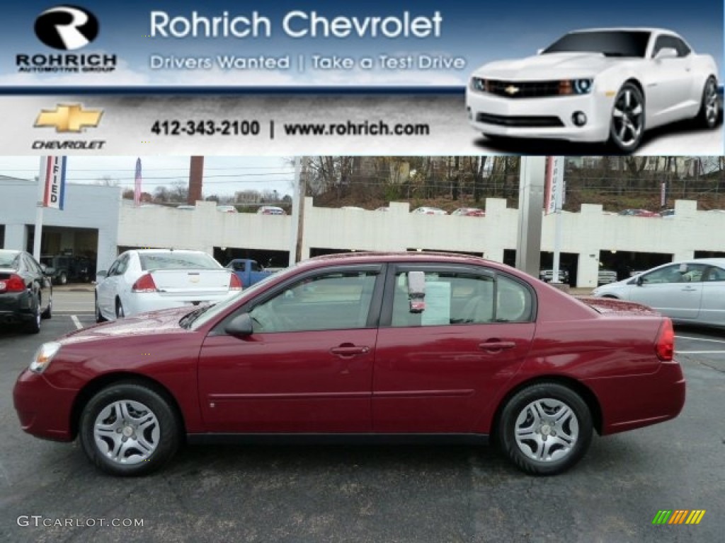 Sport Red Metallic Chevrolet Malibu