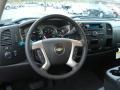 Ebony 2012 Chevrolet Silverado 1500 LT Extended Cab 4x4 Steering Wheel