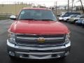 2012 Victory Red Chevrolet Silverado 1500 LT Extended Cab 4x4  photo #3