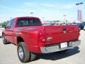 2008 Inferno Red Crystal Pearl Dodge Ram 3500 Big Horn Edition Quad Cab Dually  photo #5