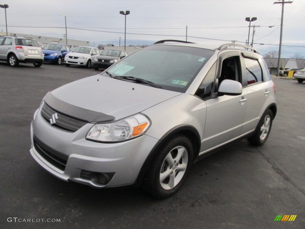 Quicksilver Metallic 2008 Suzuki SX4 Crossover AWD Exterior Photo #57008027
