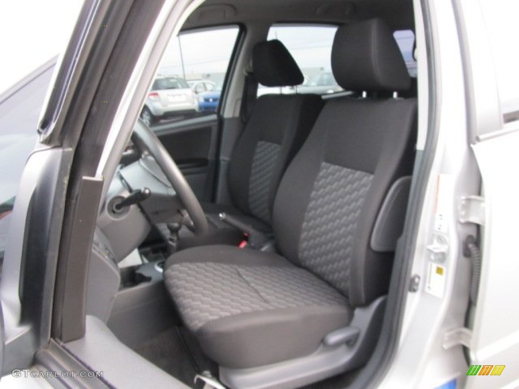 Black Interior 2008 Suzuki SX4 Crossover AWD Photo #57008072