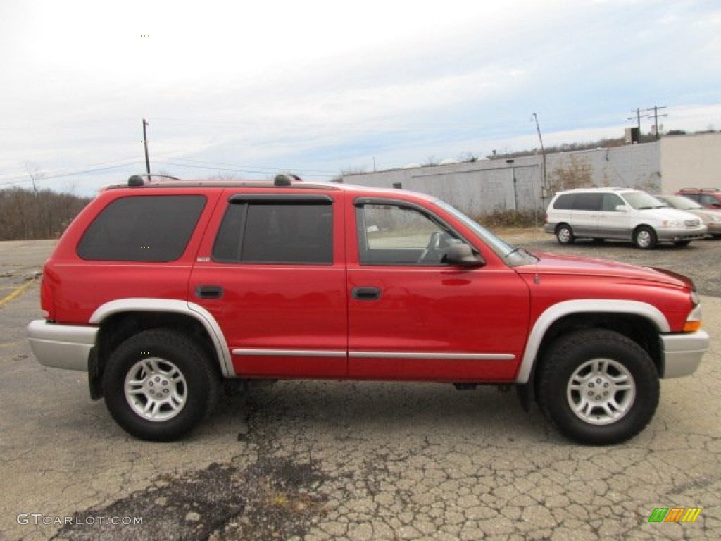 Flame Red 2002 Dodge Durango SLT Plus 4x4 Exterior Photo #57008510