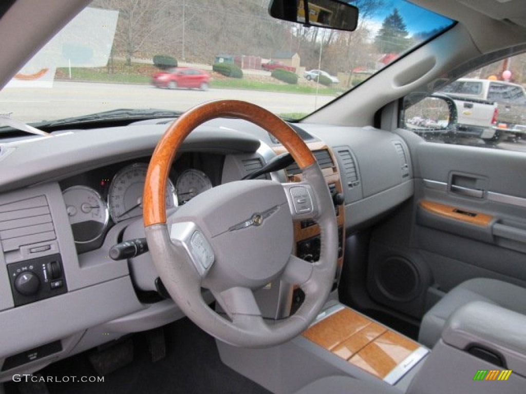 2007 Chrysler Aspen Limited 4WD Dark Slate Gray/Light Slate Gray Dashboard Photo #57008711