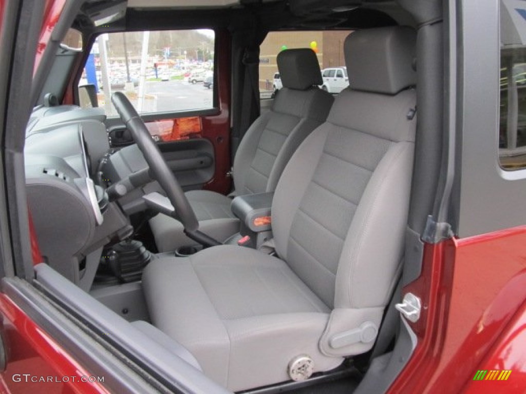 Dark Slate Gray/Medium Slate Gray Interior 2008 Jeep Wrangler Sahara 4x4 Photo #57008840