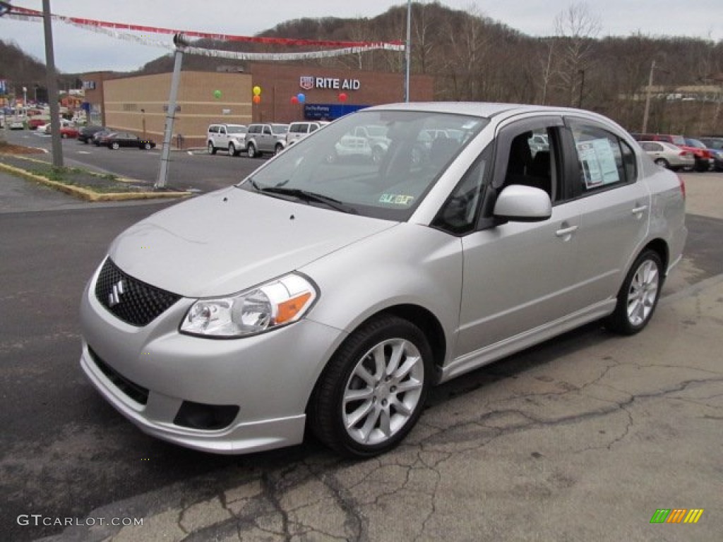 Quicksilver Metallic 2008 Suzuki SX4 Sport Sedan Exterior Photo #57008944