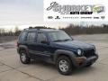 2003 Patriot Blue Pearl Jeep Liberty Sport 4x4  photo #1