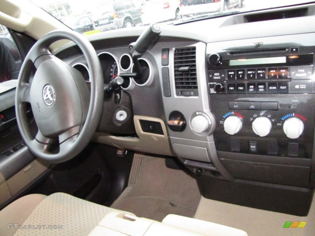 2010 Tundra Double Cab - Radiant Red / Sand Beige photo #4