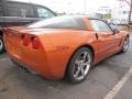 2009 Atomic Orange Metallic Chevrolet Corvette Coupe  photo #3