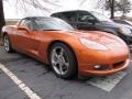 2009 Atomic Orange Metallic Chevrolet Corvette Coupe  photo #4