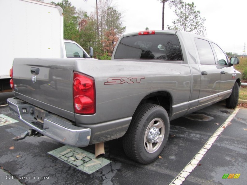 2008 Ram 2500 SXT Mega Cab - Mineral Gray Metallic / Medium Slate Gray photo #3