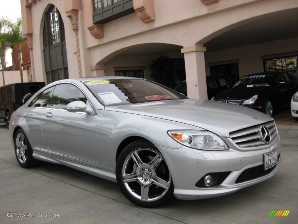 2008 CL 550 - Iridium Silver Metallic / Black photo #1