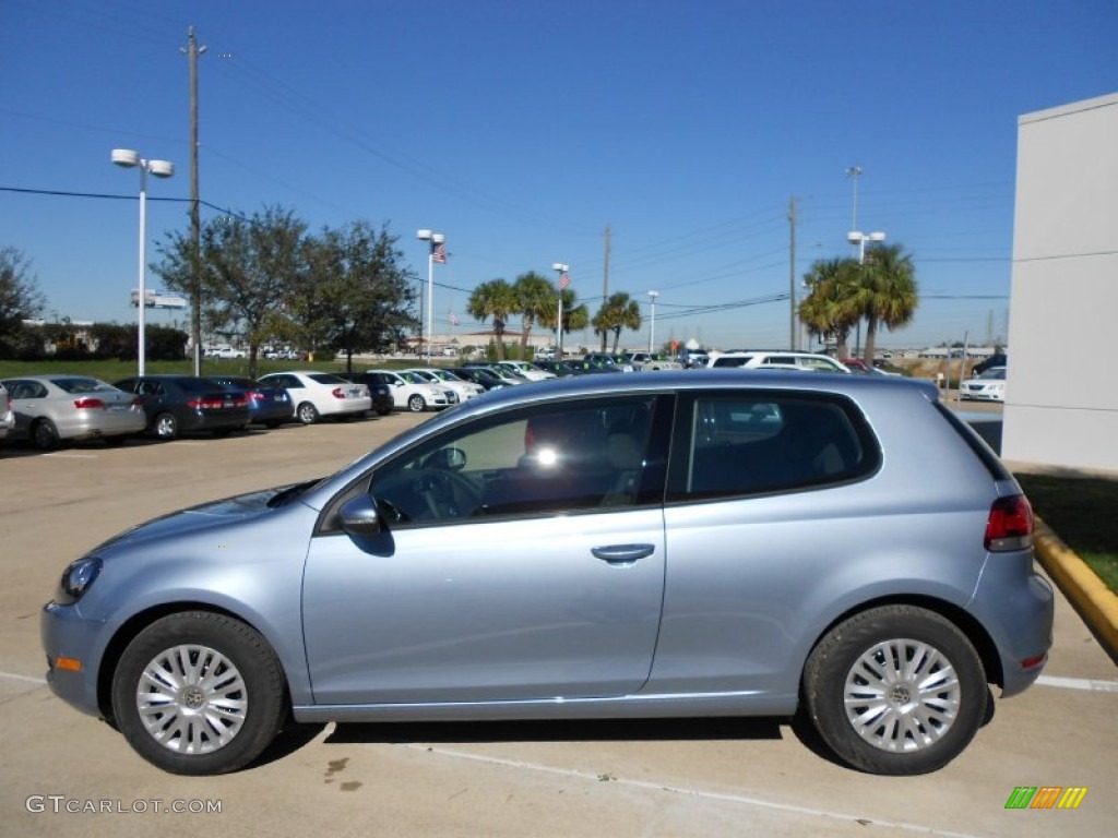 Shark Blue Metallic 2012 Volkswagen Golf 2 Door Exterior Photo #57012782
