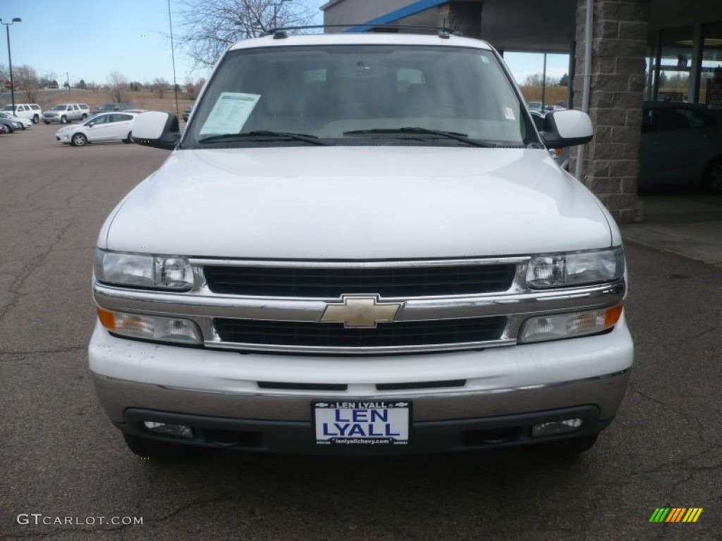 2004 Tahoe LT 4x4 - Summit White / Tan/Neutral photo #3