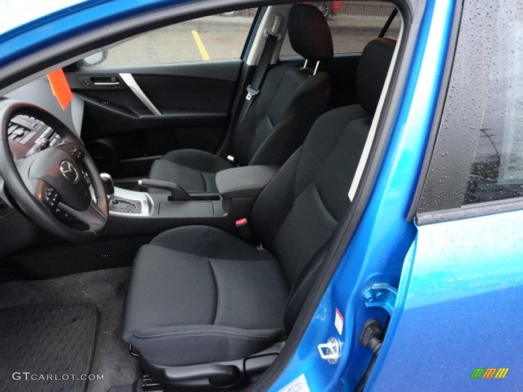 Black Interior 2010 Mazda MAZDA3 s Sport 5 Door Photo #57013664