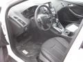 Charcoal Black Leather Prime Interior Photo for 2012 Ford Focus #57014423